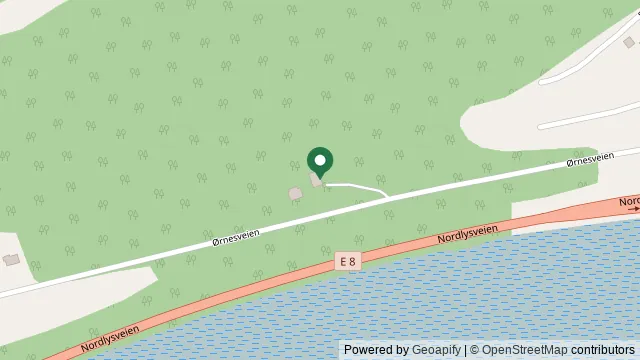 Kart som viser hvor Laksvatn Dyrlege ligger: Ørnesveien, 120, 9042 Laksvatn